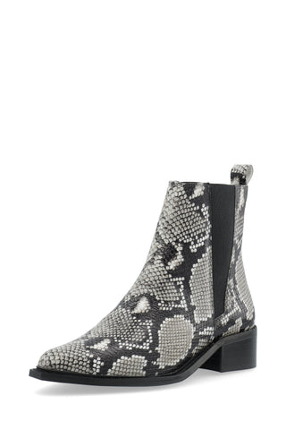 Bialusia Chelsea Boot - SNAKE EMBOSSED GREY