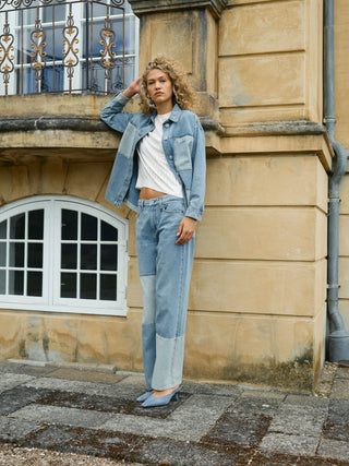 MMRelee Block Jeans - Blue