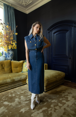 Mica skirt - Blue