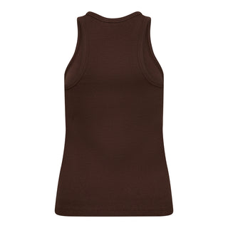 SaharaCC Embroidery Tank Top - Mocca Bruin