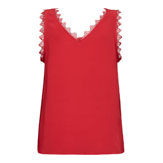 PerinCC Lace Singlet - Red
