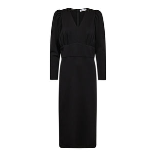 CostaCC Drape Puff Dress - Black