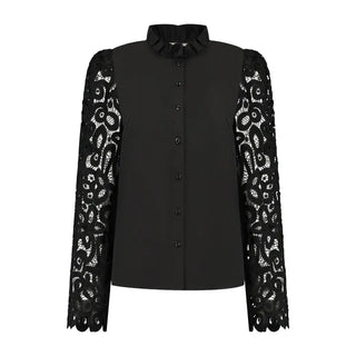HOPE BLOUSE  - BLACK