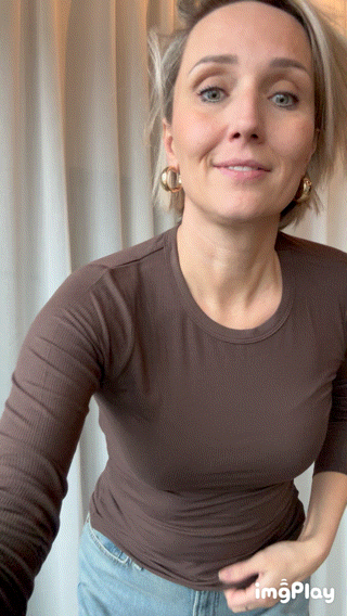 PETRICIASW LONG SLEEVE - BROWN