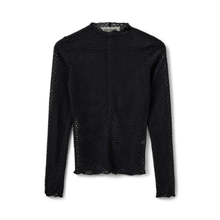 ASLA BLOUSE - Zwart