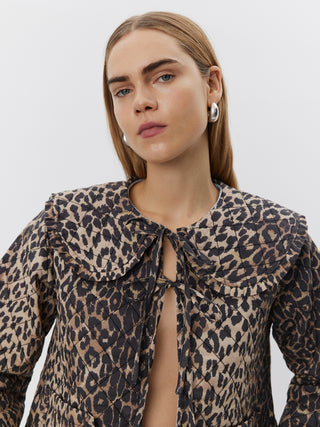 SVANASW JACKET - Leopard