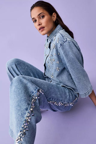 Selie blouse - denim