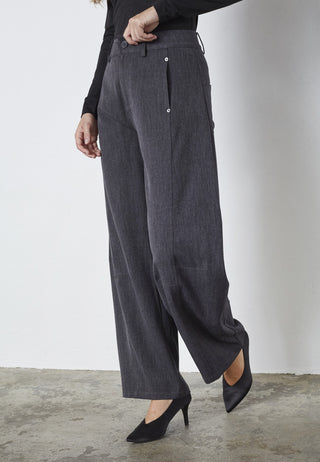 SusieCC Barrel Pant - Dark Grey