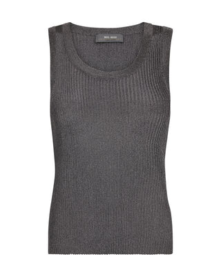 MMRelena Imanja Knit Tank Top - Silver