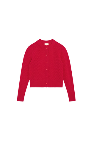 Genibi vest - geranium