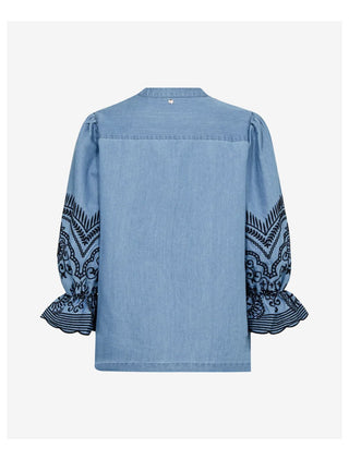 MMStomin Emb Shirt - blauw