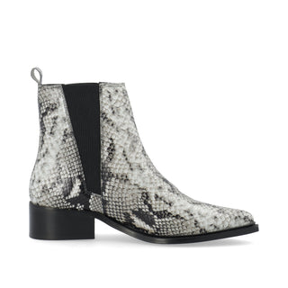 Bialusia Chelsea Boot - SNAKE EMBOSSED GREY