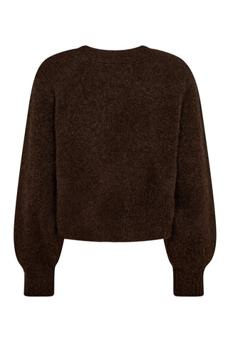 CozyCC Twist Back Knit - Mocca