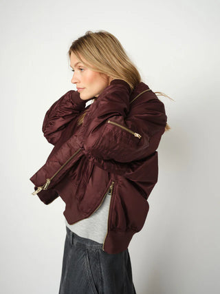 MMRuby Bomber Jacket - Fudge