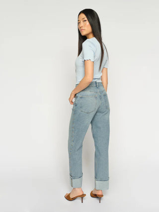MMRachel Studs Jeans - Light Blue