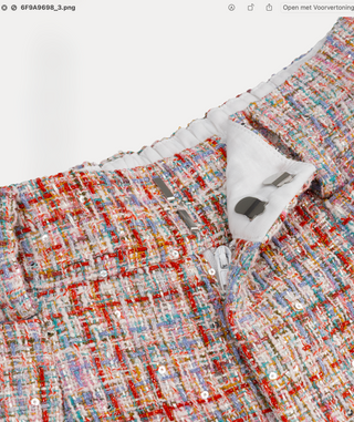 Sofia Short Boucle - Multi Print