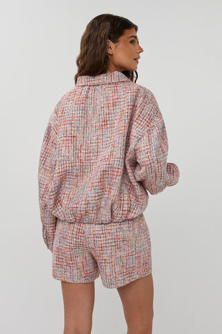 Sofia Short Boucle - Multi Print