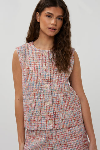 Coco Gilet - Multi Print
