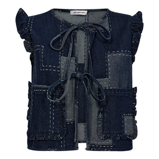 StitchyCC Denim Vest - Denim Blue