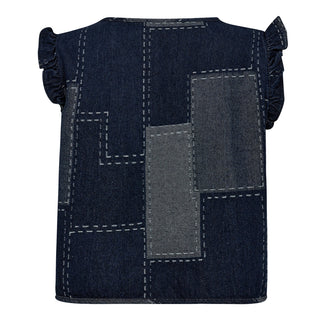 StitchyCC Denim Vest - Denim Blue