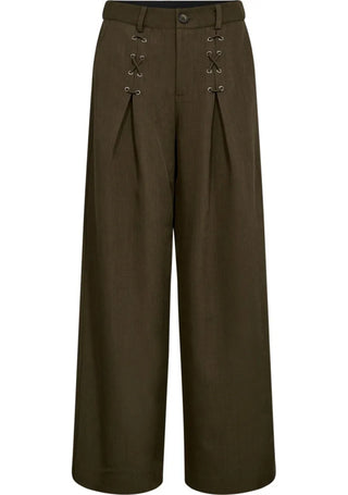 LunaCC Eyelet Wide LL Pant - Olive