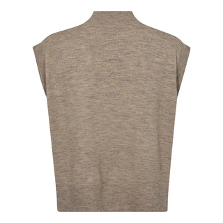 MyCC V-Knit Vest- Champagne