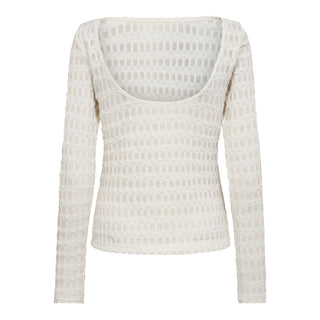 HeraCC Frill SS Blouse - Blue