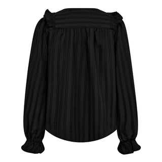 LuluCC Smock Blouse - Black