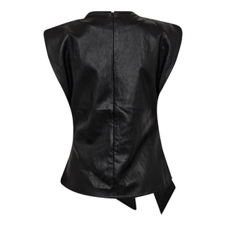 GittCC Pleat Top - Black