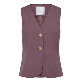 LiamCC Curve Vest - Old Rose