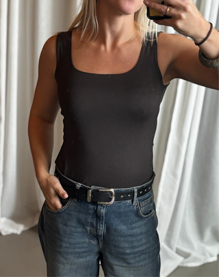 LaLa basic top - bruin