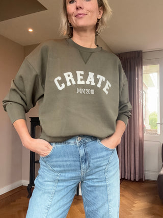 MMCelli O-LS Sweatshirt  - Olive night