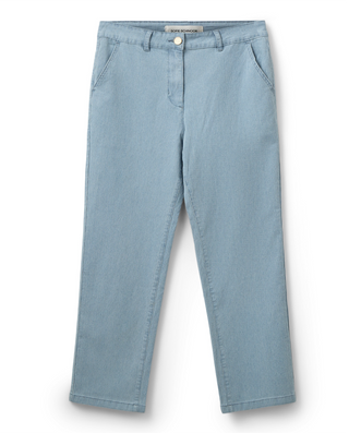 IRISHSW TROUSERS - Light Blue striped