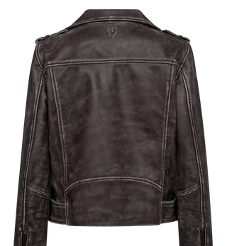 MMCelia Biker Jacket - Fudge