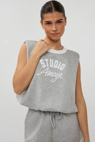 Amour Top - Grey
