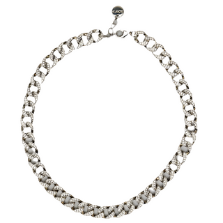 DIORA NECKLACE RHINESTONE - SILVER