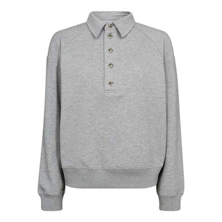 DengiCC Polo Sweat - Pale Grey