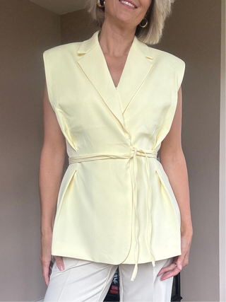 LaLa Gilet - Geel