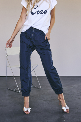 TriceCC Pocket LL Pants -  Navy