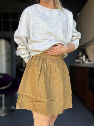 Ceddy Skirt – Brown