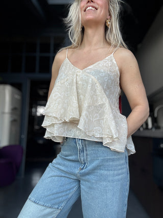 Pia top - Beige