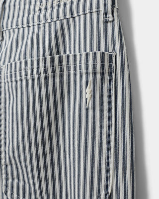LUCCASW JEANS - Black striped