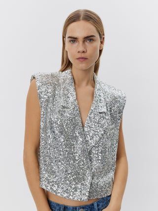 LINKASW VEST - SILVER