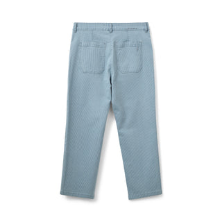 IRISHSW TROUSERS - Light Blue striped