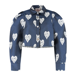 Heart Jacket - Blue