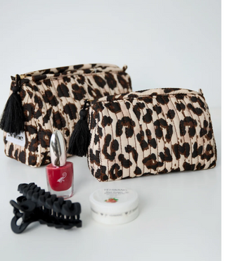 LaLa Make-Up tasje - Leopard