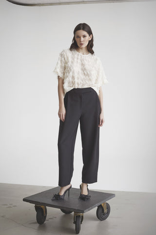 TriangleCC SS Blouse - Off White