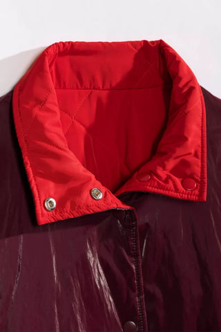 colde jas - rood