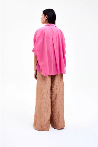 SAPE blouse korte mouwen - roze